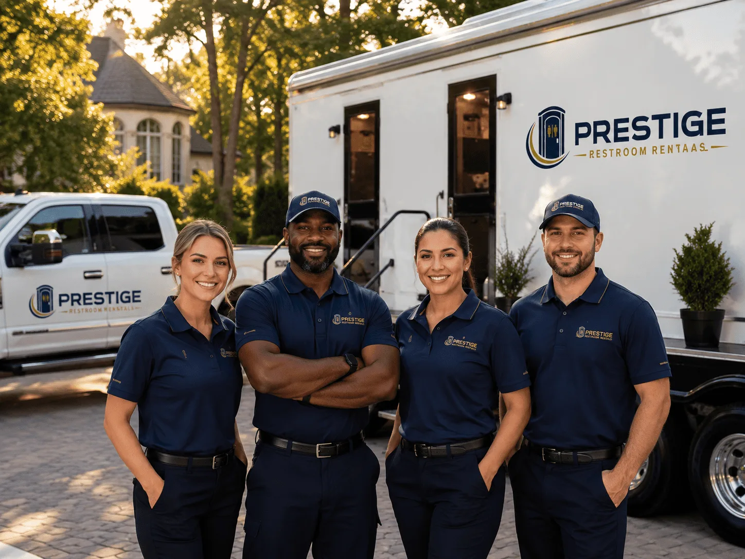 Trusted Luxury Portable Restrooms company in Fairmount, ND